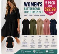 5 Colors(5 PACK ONLY $22.99 TODAY)