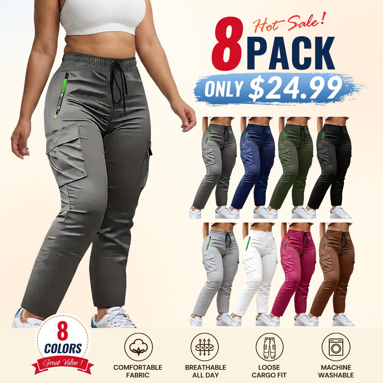 Women's durable work pants