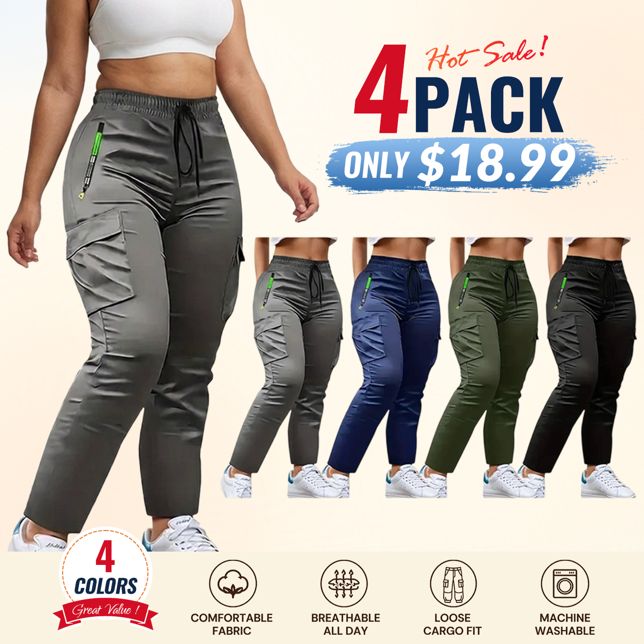 Women's durable work pants