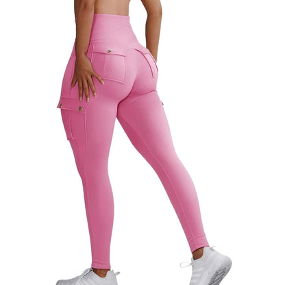 Women's Butt Lifting Leggings with Flap Pockets