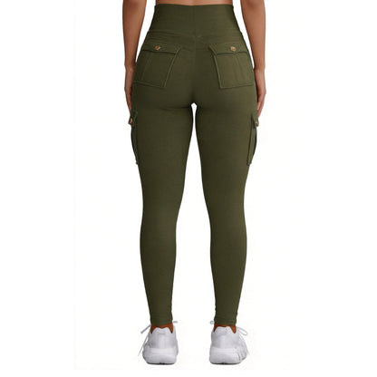 Women's Butt Lifting Leggings with Flap Pockets